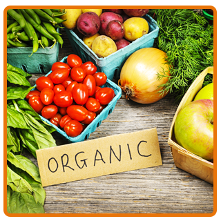 Organic Fruits and Vegetables